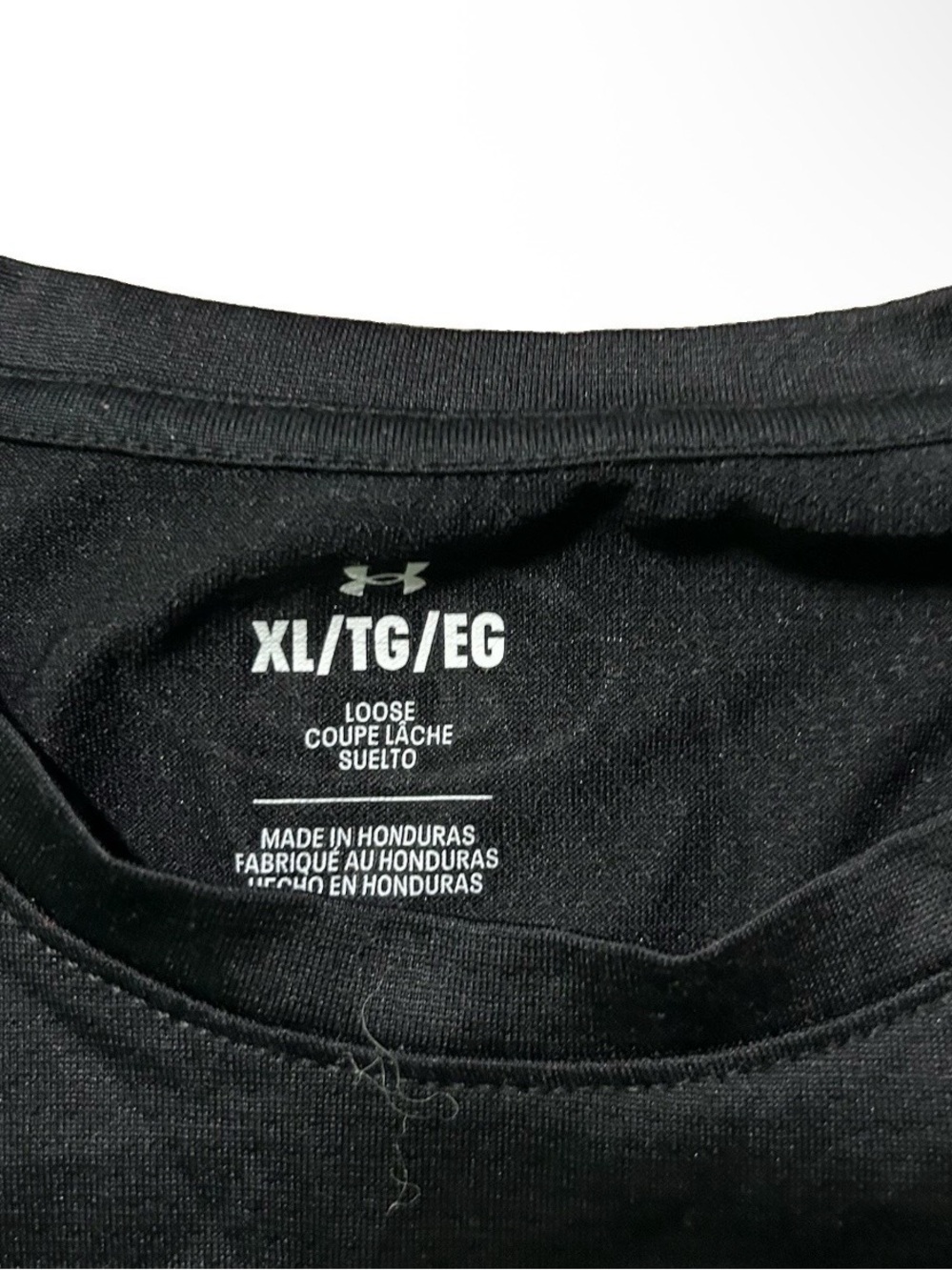 Men’s Under Armour Black Loose Fit T Shirt Size XL - Picture 4 of 4